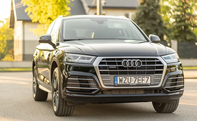 Audi Q5 cena 145000 przebieg: 61000, rok produkcji 2019 z Żuromin małe 211
